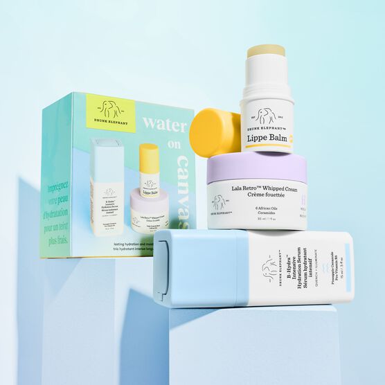 KIT HIDRATA��O COMPLETA DRUNK ELEPHANT: WATER ON CANVAS KIT